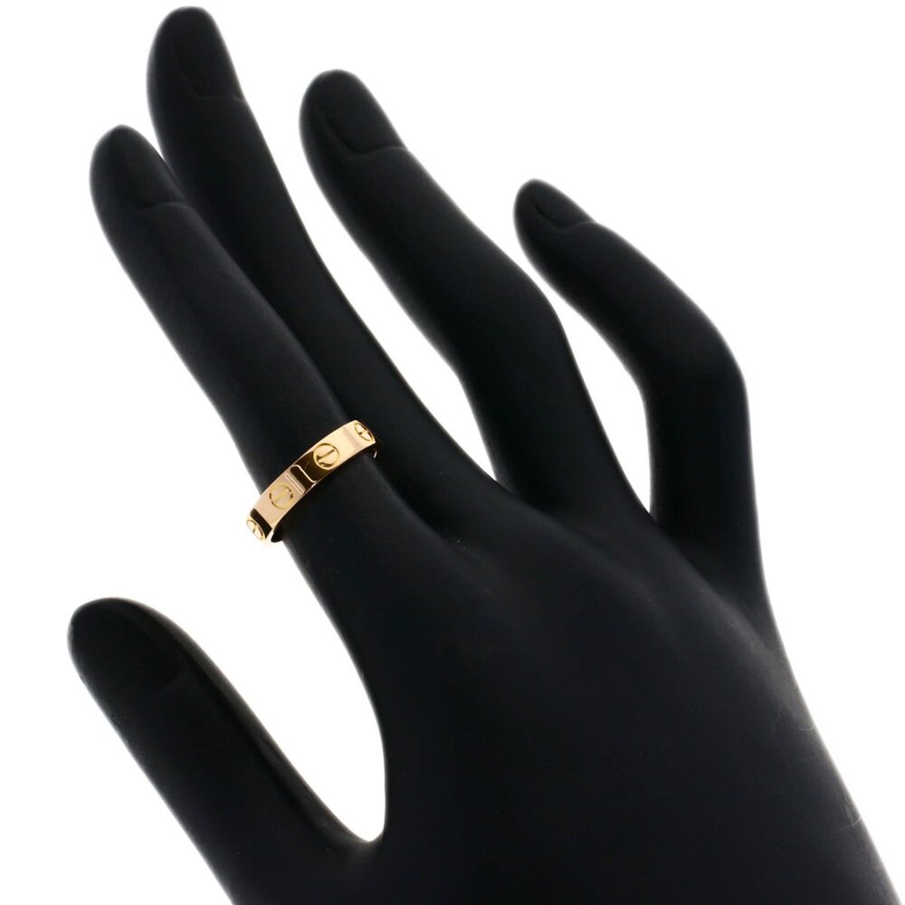 CARTIER 18k Pink Love Ring #48 - Picture 5 of 8